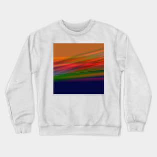 RED BLUE GREEN TEXTURE ART Crewneck Sweatshirt